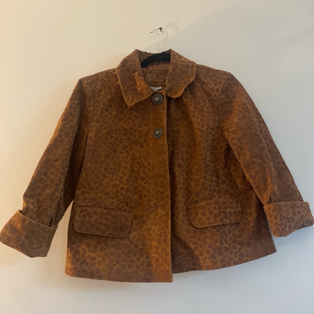 Vintage 100% leather jacket